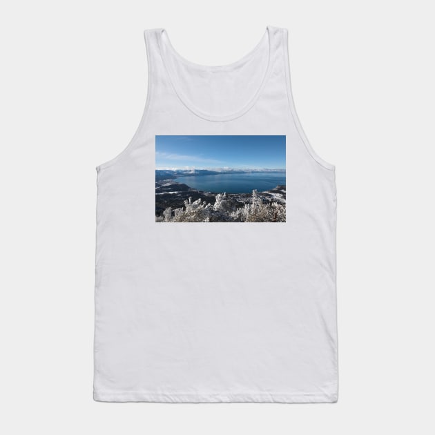 View of Lake Tahoe Tank Top by ikshvaku